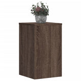 Normes de l'usine Vidaxl 2 PCS 30x30x50 cm Chêne brun en bois transformé