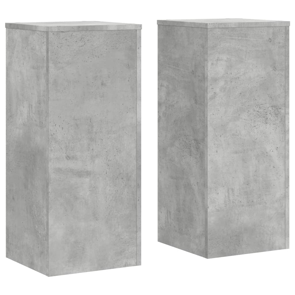 Standardy rostlin Vidaxl 2 ks 30x30x70 cm zpracované dřevo beongrijs