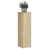 Standardy rostlin Vidaxl 2 ks 17x17x60 cm zpracované dřevo Sonoma dub