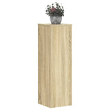 Normes de l'usine de Vidaxl 2 ST 25x25x80 cm Bois de chêne sonoma