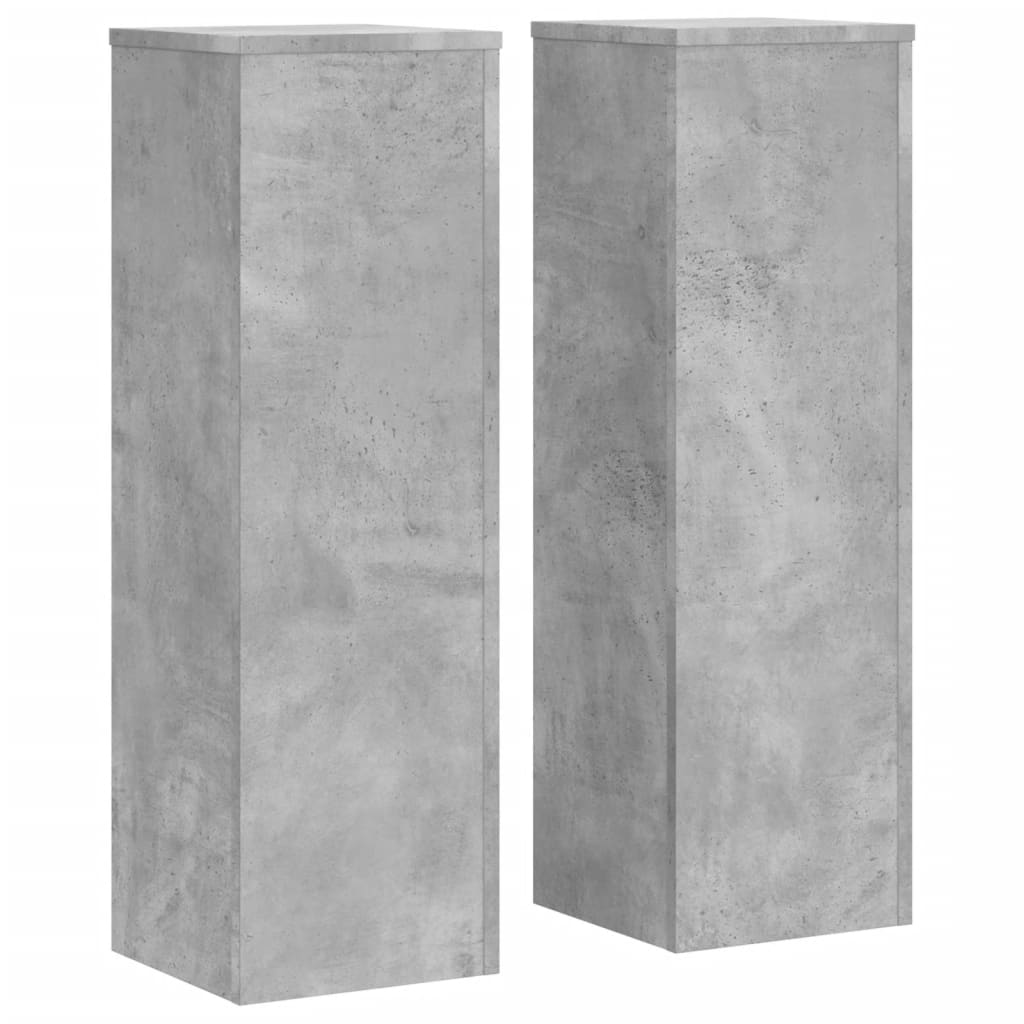 Standardy rostlin Vidaxl 2 ST 25X25X80 cm Zpracované dřevěné betonové ceny