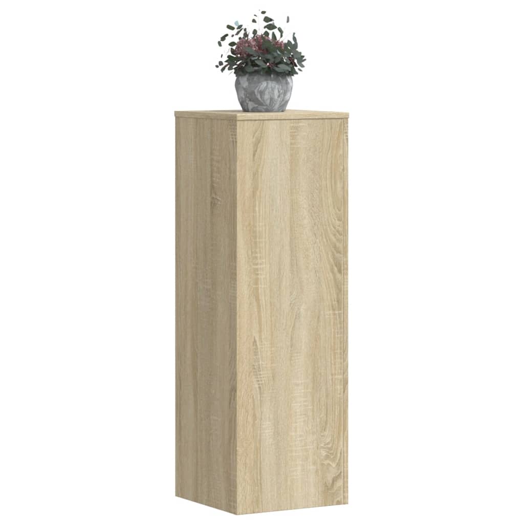 Standard rostlin Vidaxl 33x33x100 cm Zpracované dřevo Sonoma Oak Colored