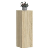 Standard rostlin Vidaxl 33x33x100 cm Zpracované dřevo Sonoma Oak Colored