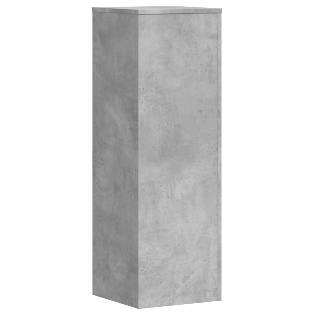 VidaXL Plant Standard 33x33x100 cm Processed Wood Betongrijs