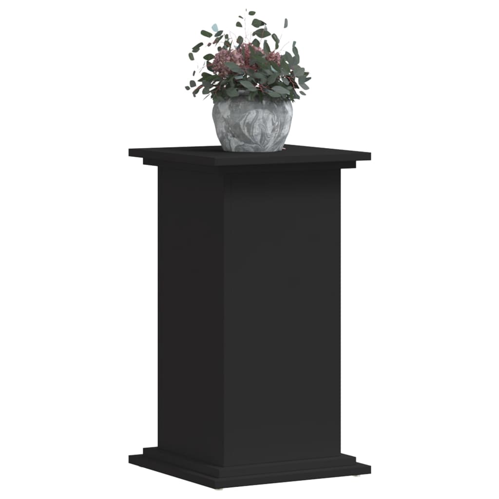 Vidaxl Plant Standard 33x333x60 cm Black in legno trasformato