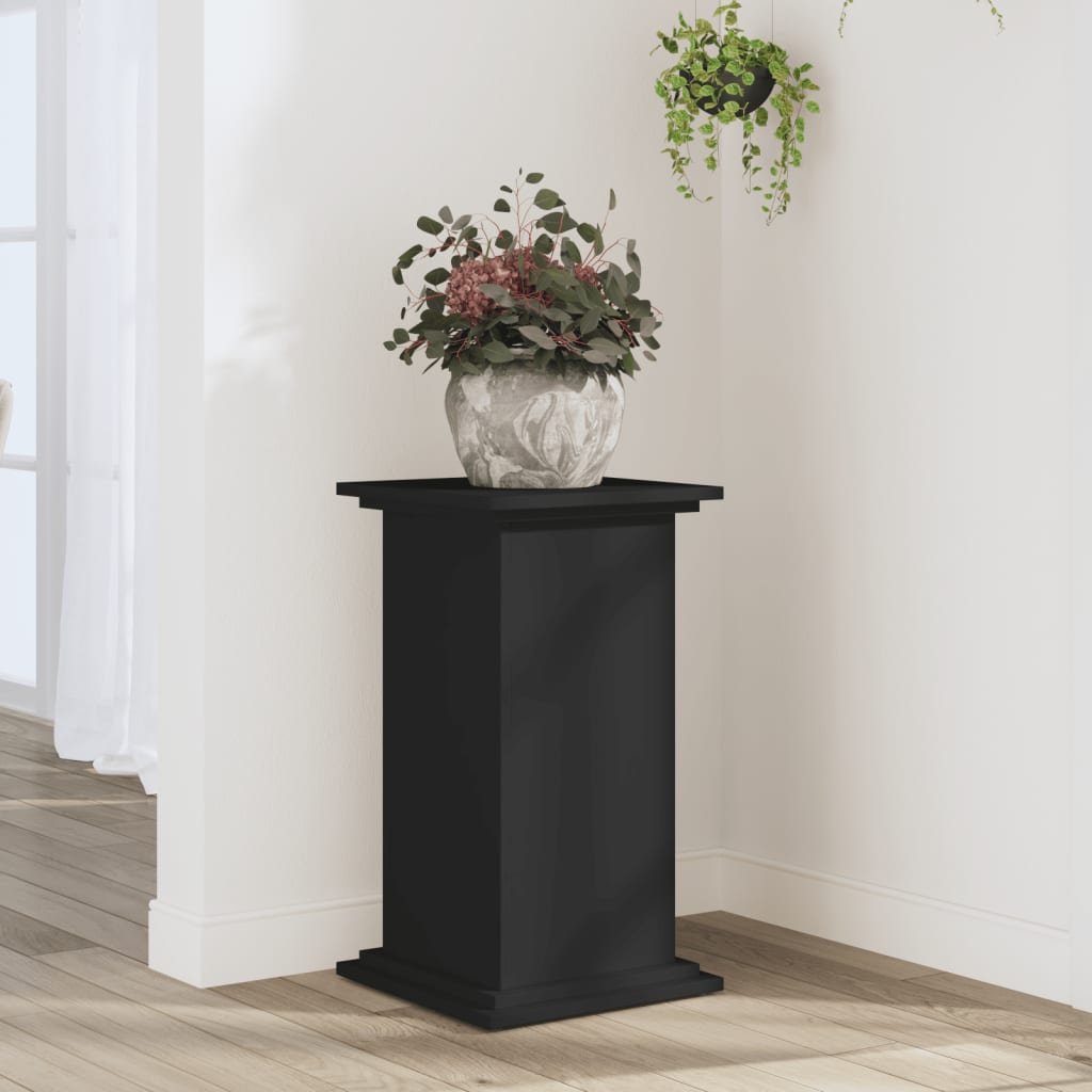 Vidaxl Plant Standard 33x333x60 cm Black in legno trasformato
