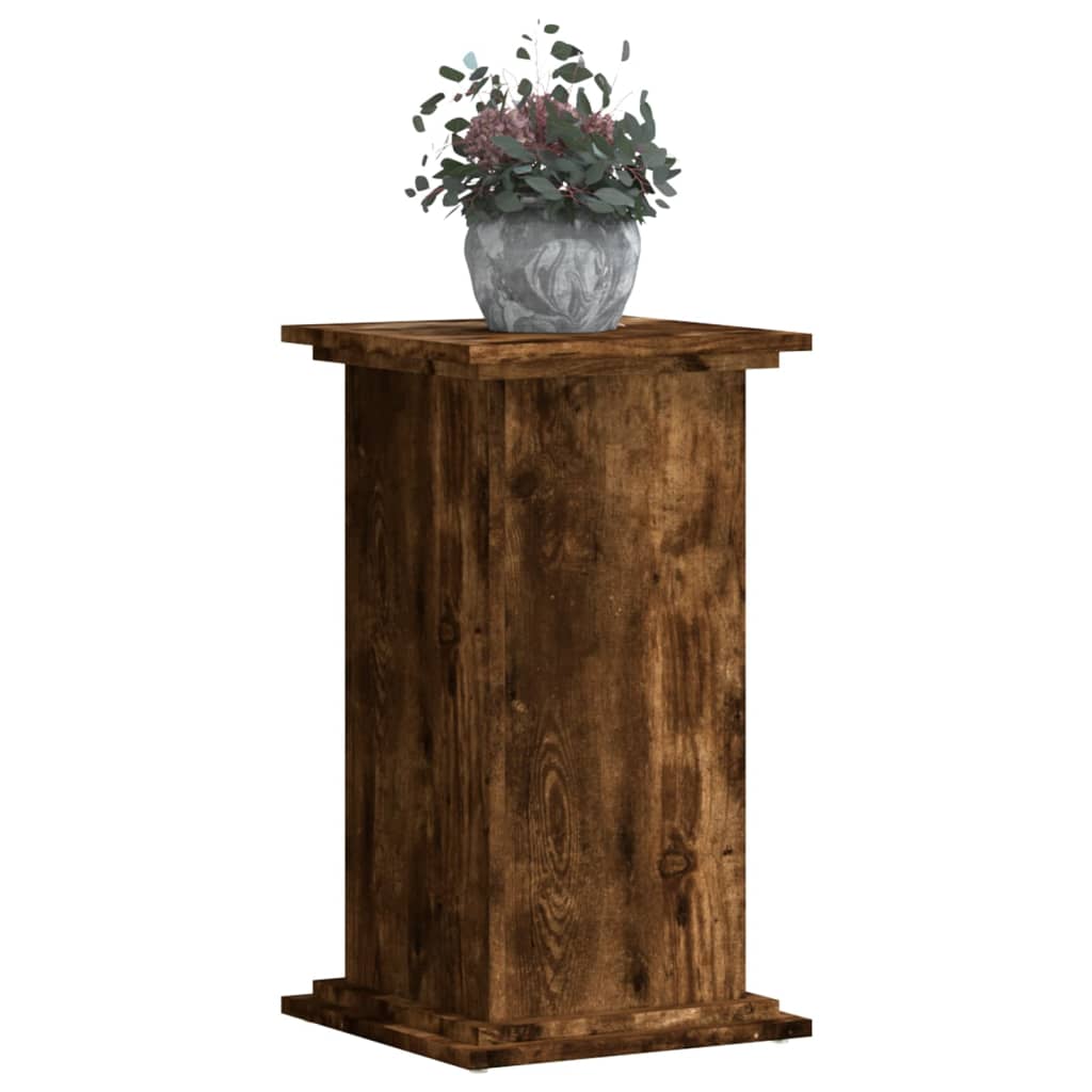 Standard rostlin Vidaxl 33x33x60 cm Zpracované dřevo blokované dubové barvy