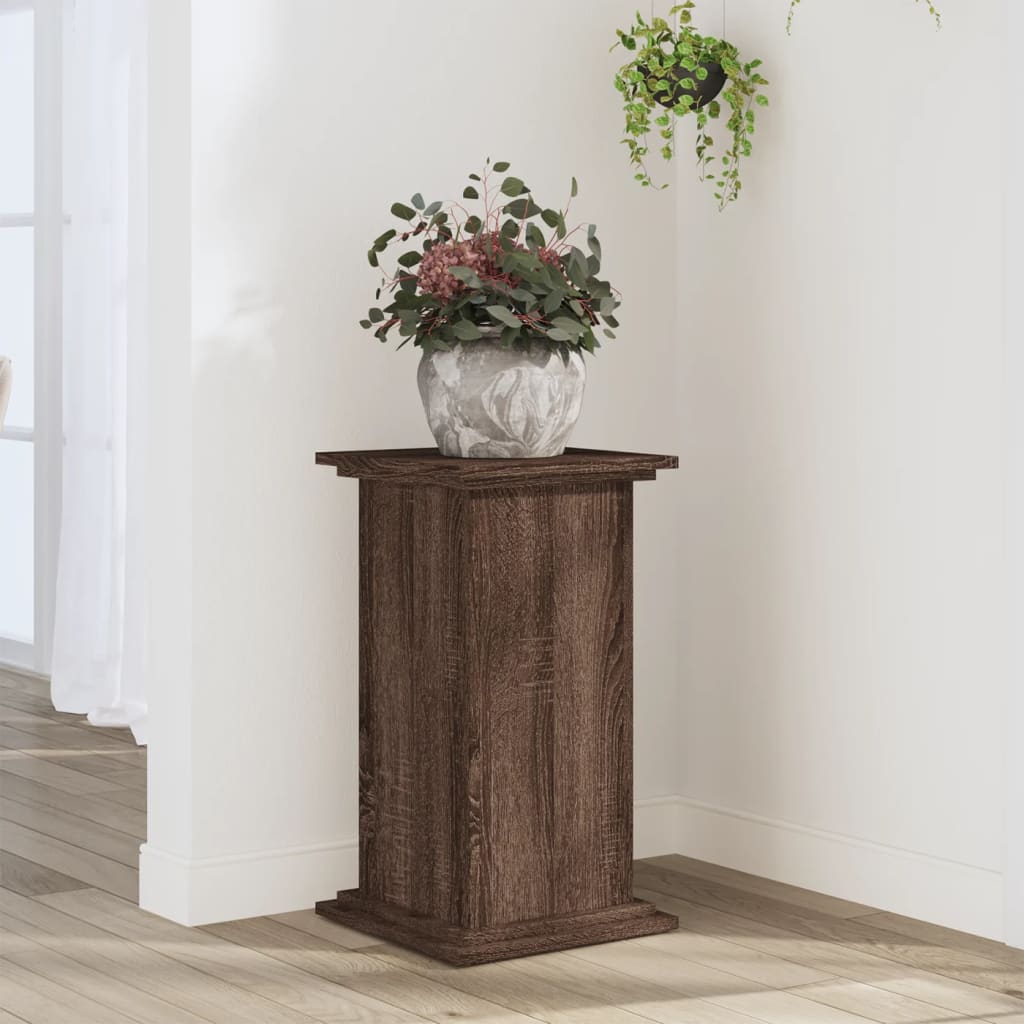 Vidaxl Plant Standard 33x333x60 cm Oak marrone in legno trasformato