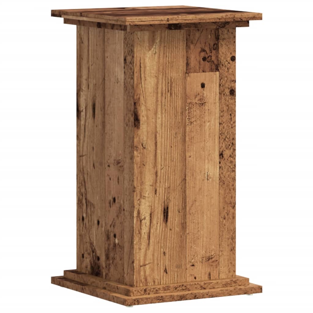 Standard rostlin Vidaxl 33x33x60 cm Zpracované dřevo staré dřevo