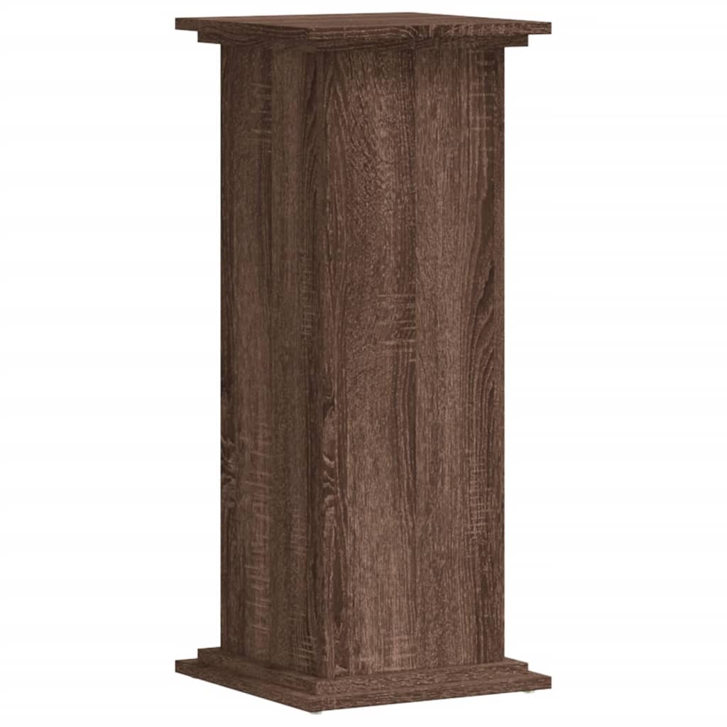 VidaXL Plant Standard 33x33x80 cm processed wood brown oak -colored