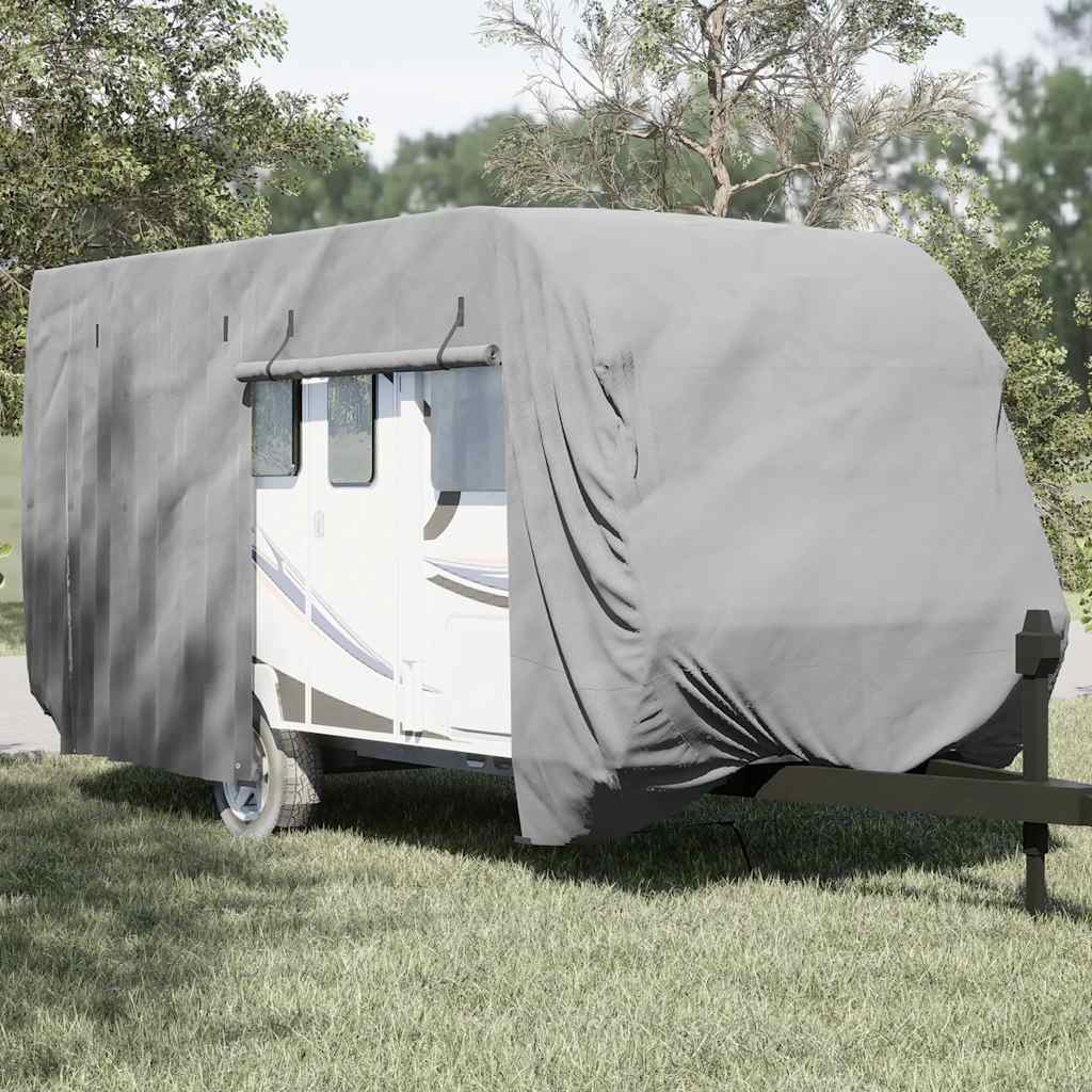 Vidaxl Caravanhoes 550x250x220 cm ne -gray siva