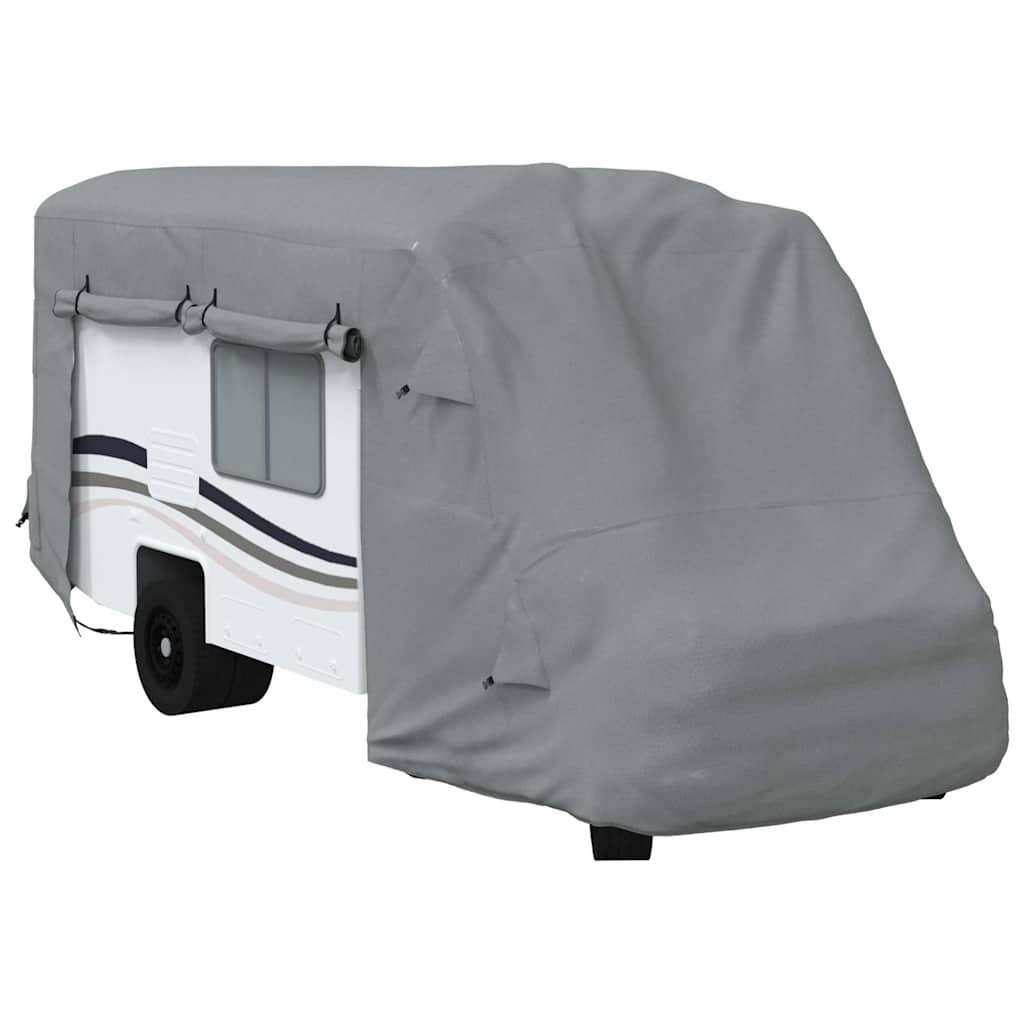Vidaxl Camper Coperture 570x235x275 cm Vliesvlies grigio