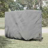 Vidaxl paardentrailerhoes 334x148x230 cm vliesvlies grijs