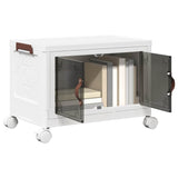 Vidaxl storage box stackable with wheels 28 L 48.5x29.5x33 cm