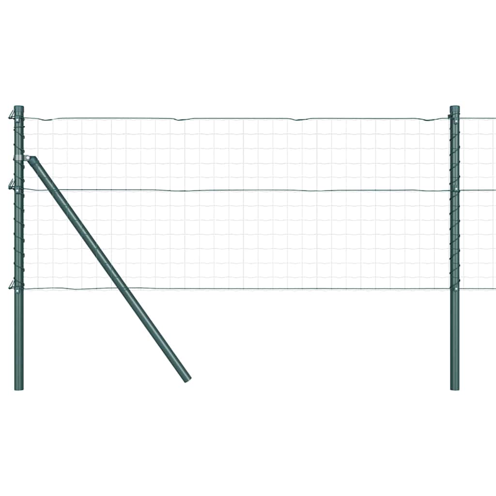 Vidaxl afrasteringspaal 26 pcs groen 3,2 x 3,2 x 100 cm