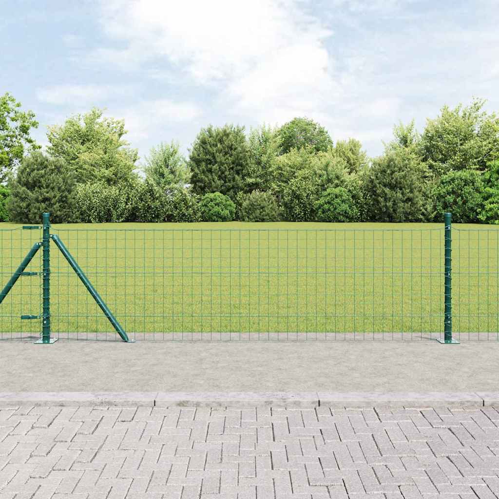 Vidaxl стълб за ограда 26 бр сив 3,2 x 3,2 x 50 cm