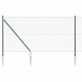 Poste para valla Vidaxl verde 10 x 1,4 m (malla 60 x 60 mm)