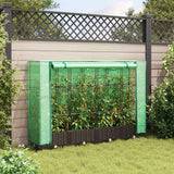 Vidaxl Planter zvednutý s kashoes 160x40x123 cm Rattanlook
