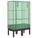 Vidaxl Planter zvednutý s kashoes 80x40x140 cm Rattanlook