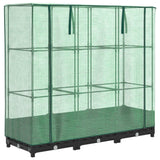Vidaxl Planter zvednutý s kashoes 120x40x123 cm Rattanlook