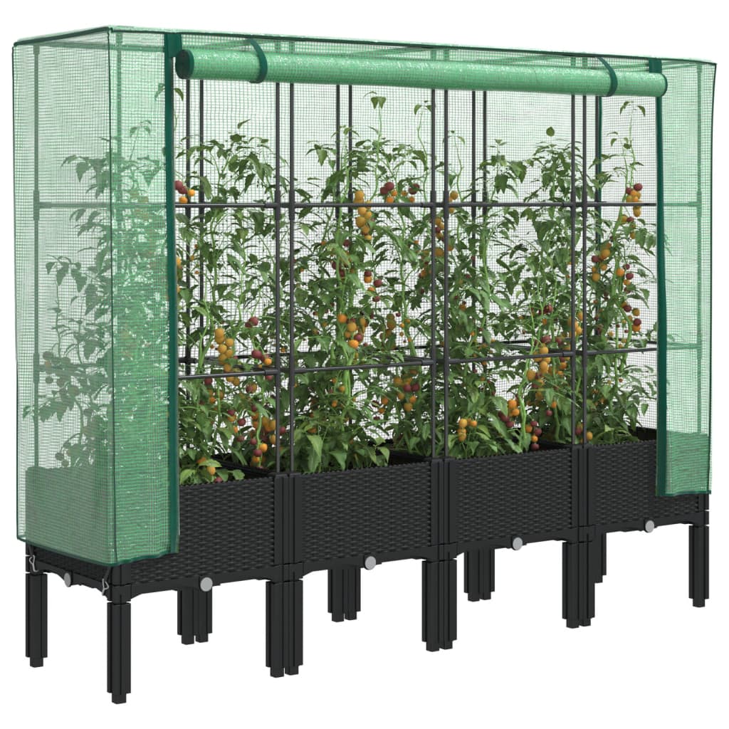 Zvednuto se pěstu Vidaxl s kashoes 160x40x140 cm Rattanlook