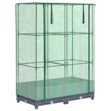 Vidaxl Planter élevé avec Kashoes 80x40x123 cm Rattanlook