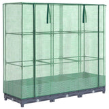 Vidaxl Planter zvednutý s kashoes 120x40x123 cm Rattanlook