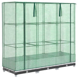 Vidaxl Planter zvednutý s kashoes 120x40x123 cm Rattanlook
