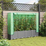 Vidaxl Planter raised with Kashoes 160x40x138 cm Rattanlook