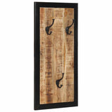 VidaXL Coat rack 40x2x80 cm Solid Rough mangowood