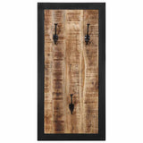 VidaXL Coat rack 40x2x80 cm Solid Rough mangowood