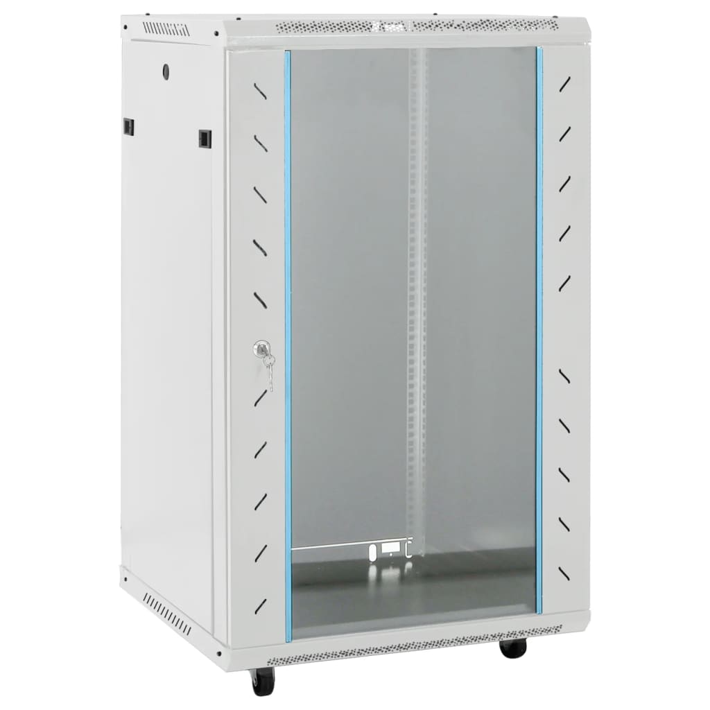 Vidaxl Network cabinet 18h 19 19 IP20 60x60x100 cm Gray