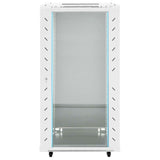 Armoire de réseau Vidaxl 22h 19 IP20 60x60x120 cm gris