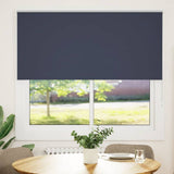 Vidaxl rolgordijn verduisterend 150x130 cm stofbreedte 146,6 cm blauw