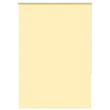 Vidaxl rolgordijn verduisterend 115x150 cm stofbreedte 110,7 cm geel