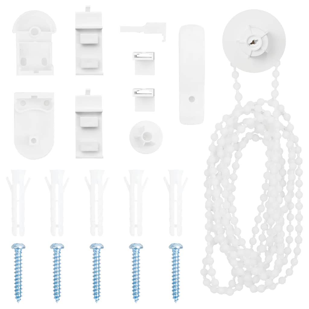 Vidaxxl 20-piece roller blind fitting 25 mm