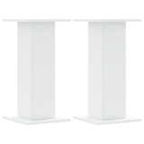 VidaXL Plant Standards 2 pcs 30x30x60 cm processed wood white