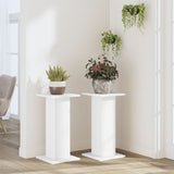 VidaXL Plant Standards 2 pcs 30x30x60 cm processed wood white