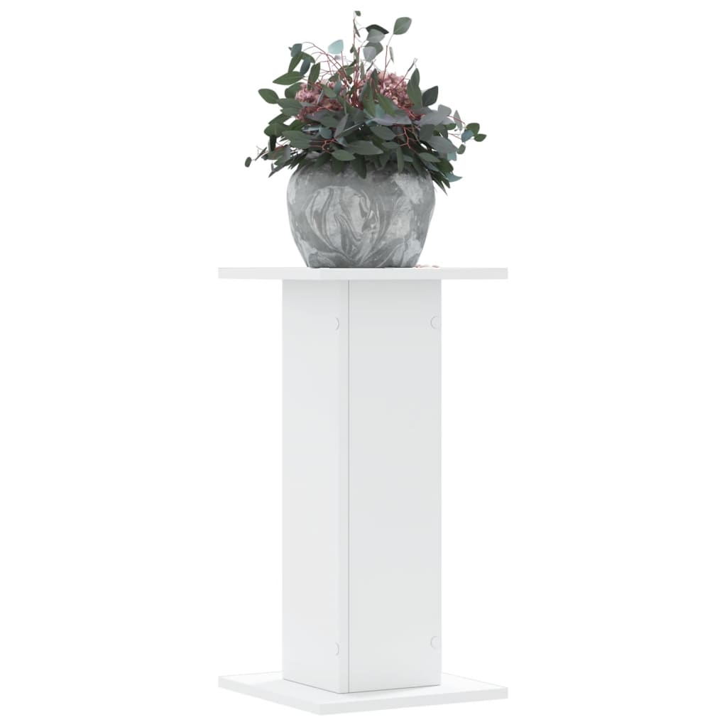 VidaXL Plant Standards 2 pcs 30x30x60 cm processed wood white
