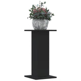 VidaXL Plant Standards 2 st 30x30x60 cm Processed Wood Black