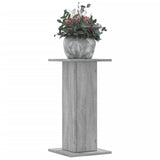 VidaXL Plant Standards 2 pcs 30x30x60 cm Processed Wood Gray Sonoma