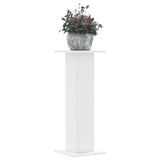 Standardy rostlin Vidaxl 2 ST 30x30X80 cm Zpracované dřevo bílé