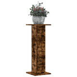 Standardy rostlin Vidaxl 2 ks 30x30x80 cm Vlastní dřevo uzený dub