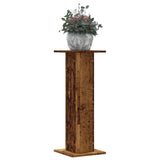 Standardy rostlin Vidaxl 2 ks 30x30x80 cm Zpracované dřevo Old Wood -