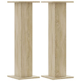 VidaXL Plant Standards 2 pcs 30x30x95 cm processed wood Sonoma Oak