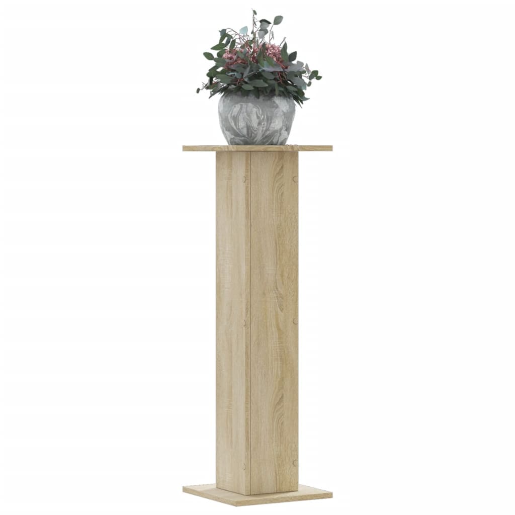VidaXL Plant Standards 2 pcs 30x30x95 cm processed wood Sonoma Oak