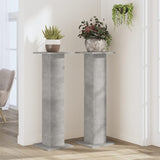 Standardy rostlin Vidaxl 2 ks 30x30x95 cm Zpracované dřevěné betonové ceny