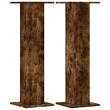 Standardy rostlin Vidaxl 2 ks 30x30x95 cm zpracované dřevo uzený dub