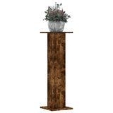 Standardy rostlin Vidaxl 2 ks 30x30x95 cm zpracované dřevo uzený dub