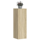 Standardy rostlin Vidaxl 2 ks 33x33x100 cm Zpracované dřevo Sonoma Oak